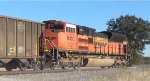 BNSF coal train DPU